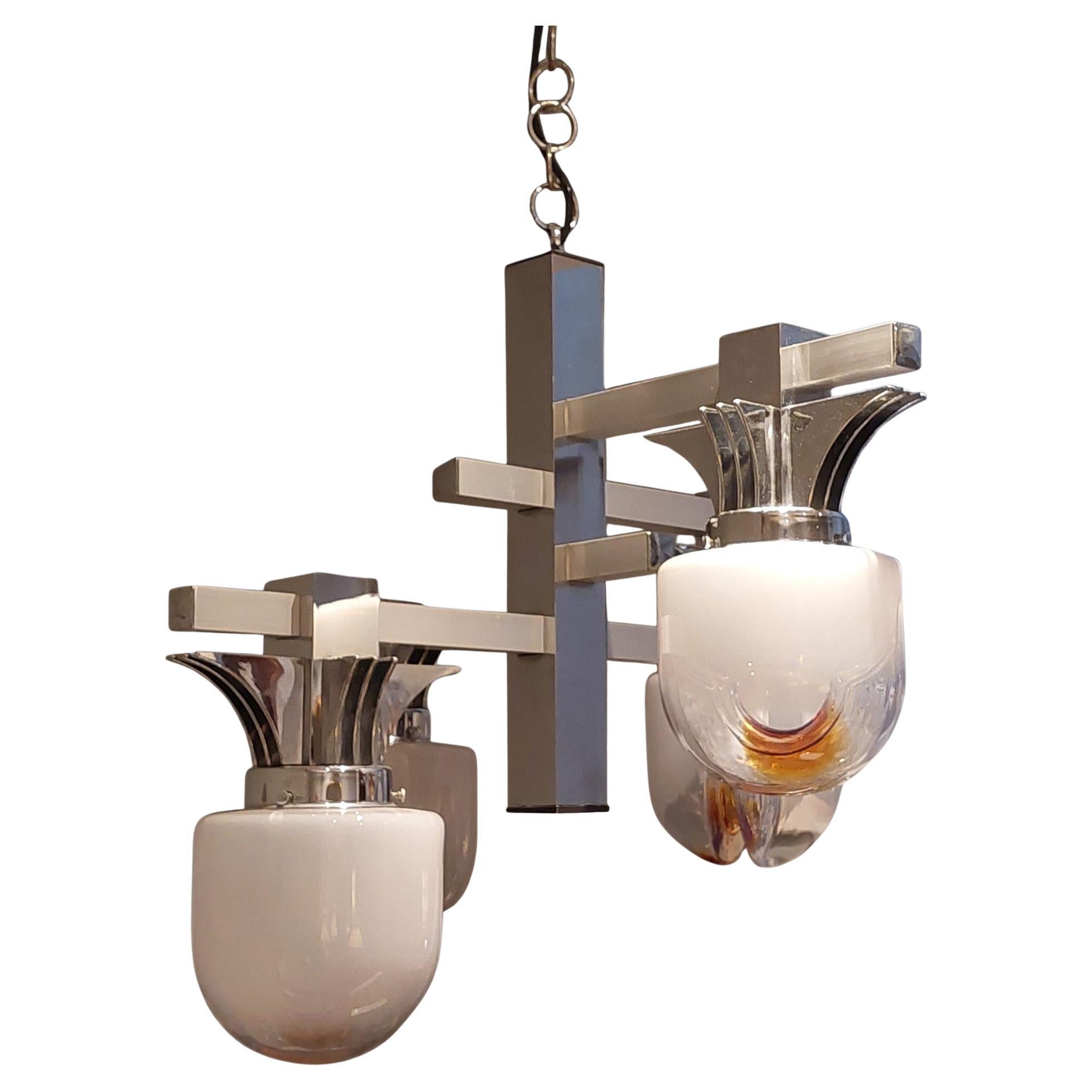 Retro 60
s Italian Ceiling Light Fitting