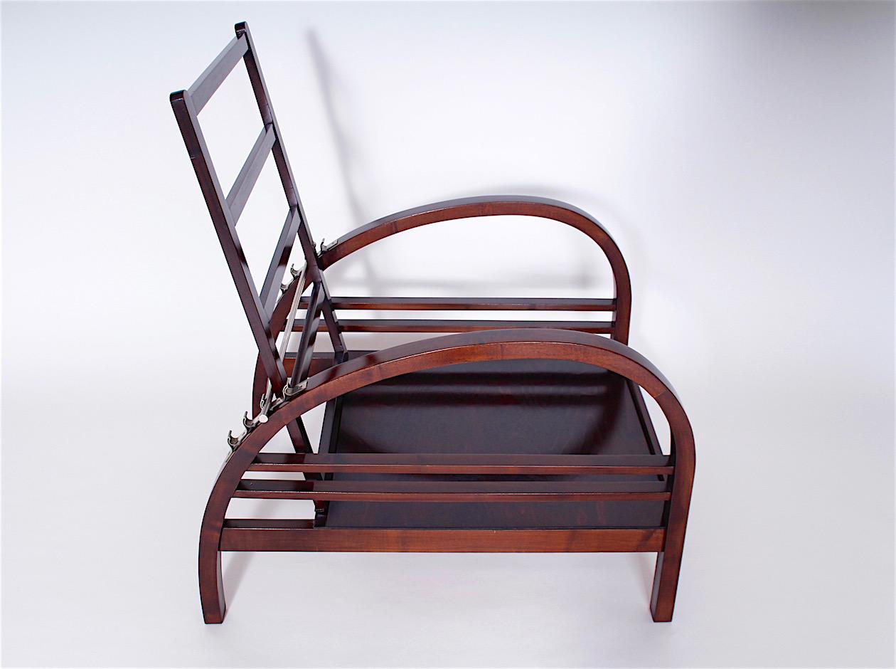 Retro Adjustable Armchair by Thonet, Czechoslovakia 4