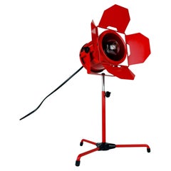 Retro adjustable spotlight table lamp Italy 1980s