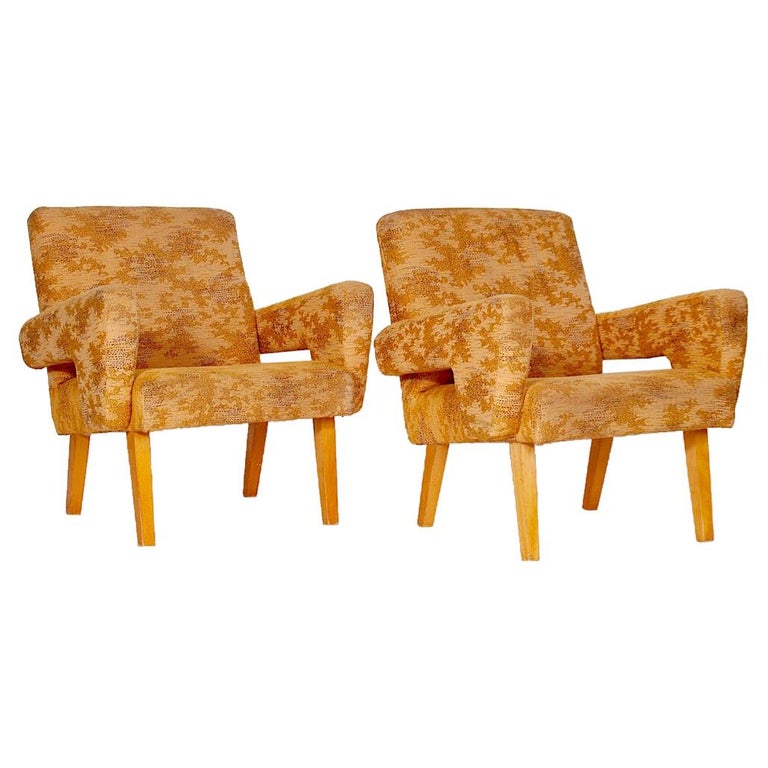 Retro Armchairs at 1stDibs