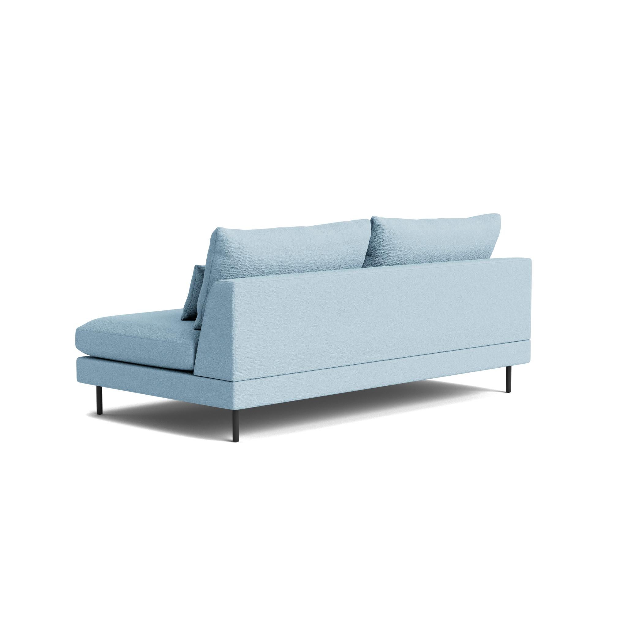 Retro Armless Sofa in Maharam Hearth Siglo XXI y contemporáneo en venta