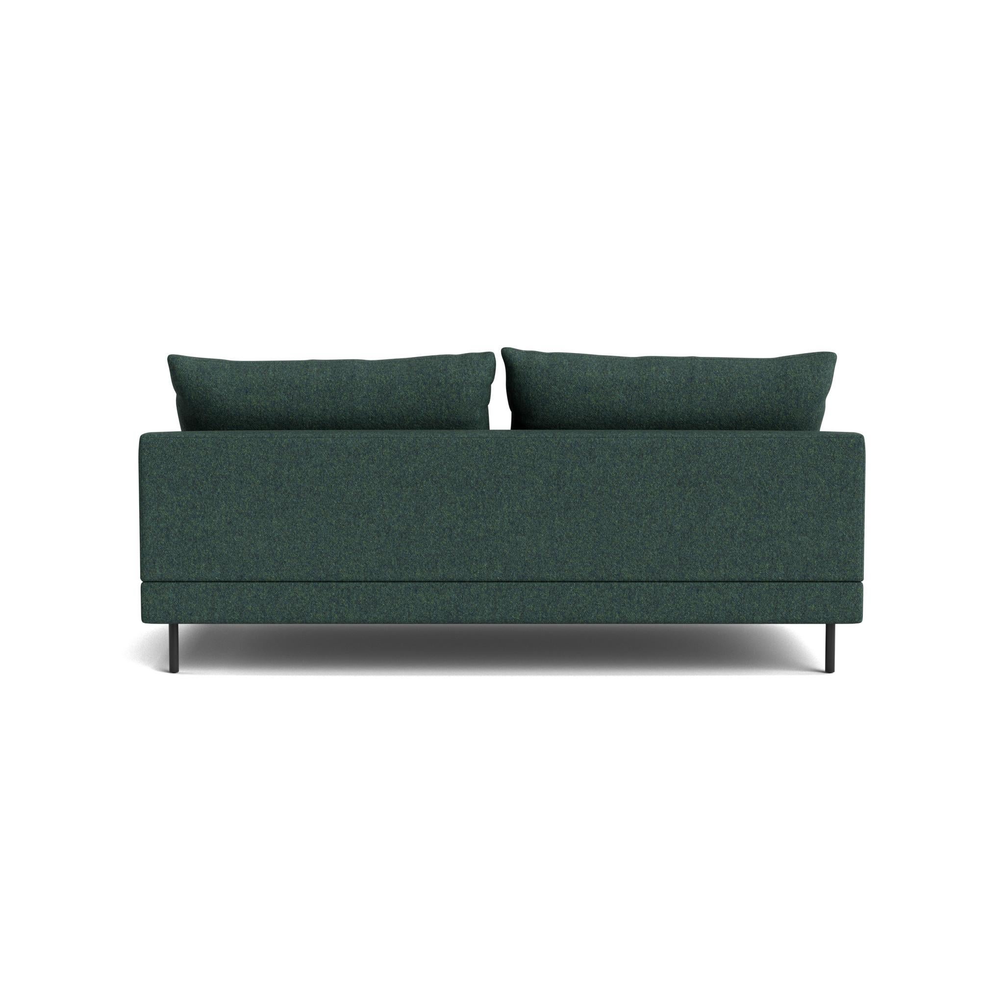 Retro Armless Sofa in Maharam Beck en Nuevo estado para la venta en Nyack, NY