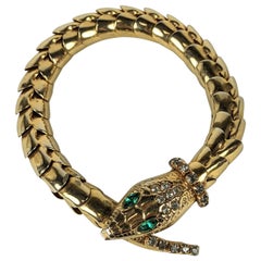 Retro Articulated Snake Bracelet