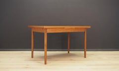 Retro Brown Dining Table 1960s Danish Design Teak