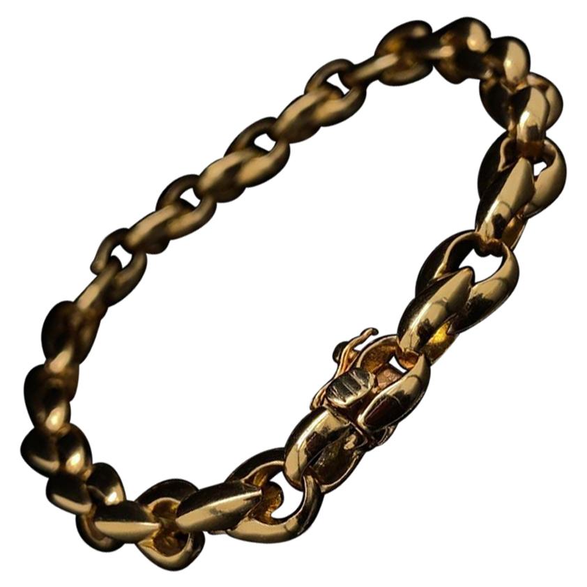 Retro Cartier 18 Karat Yellow Gold Bracelet, Circa 1990