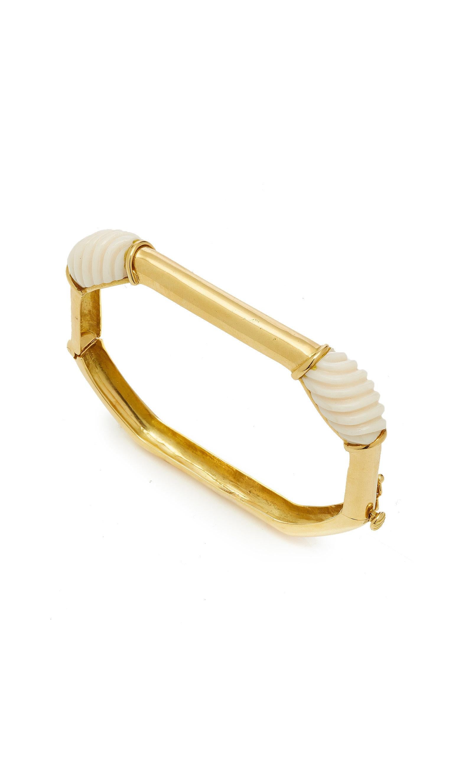 gold bone bracelet