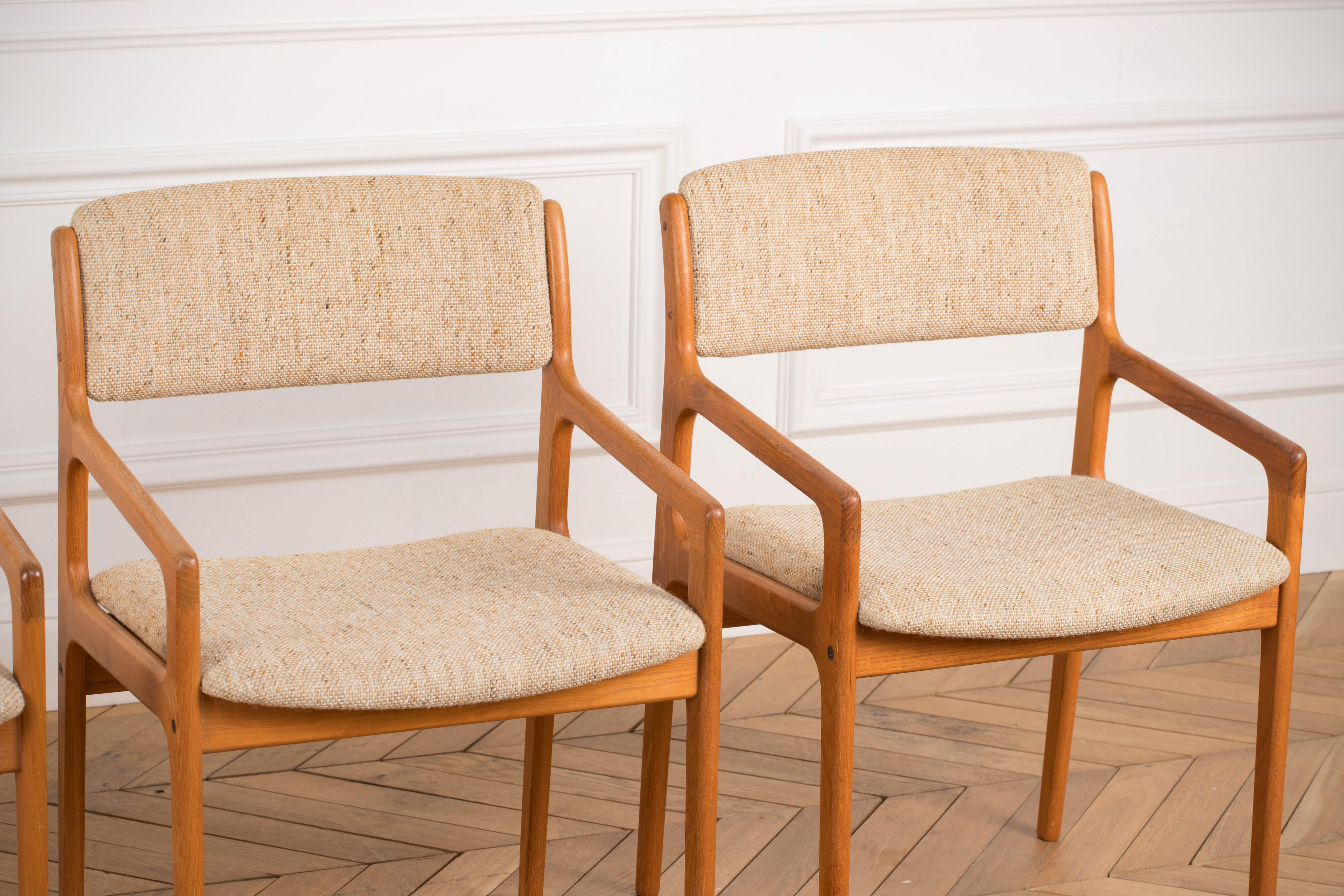 Retro Chairs Danish Design, 1960s 4