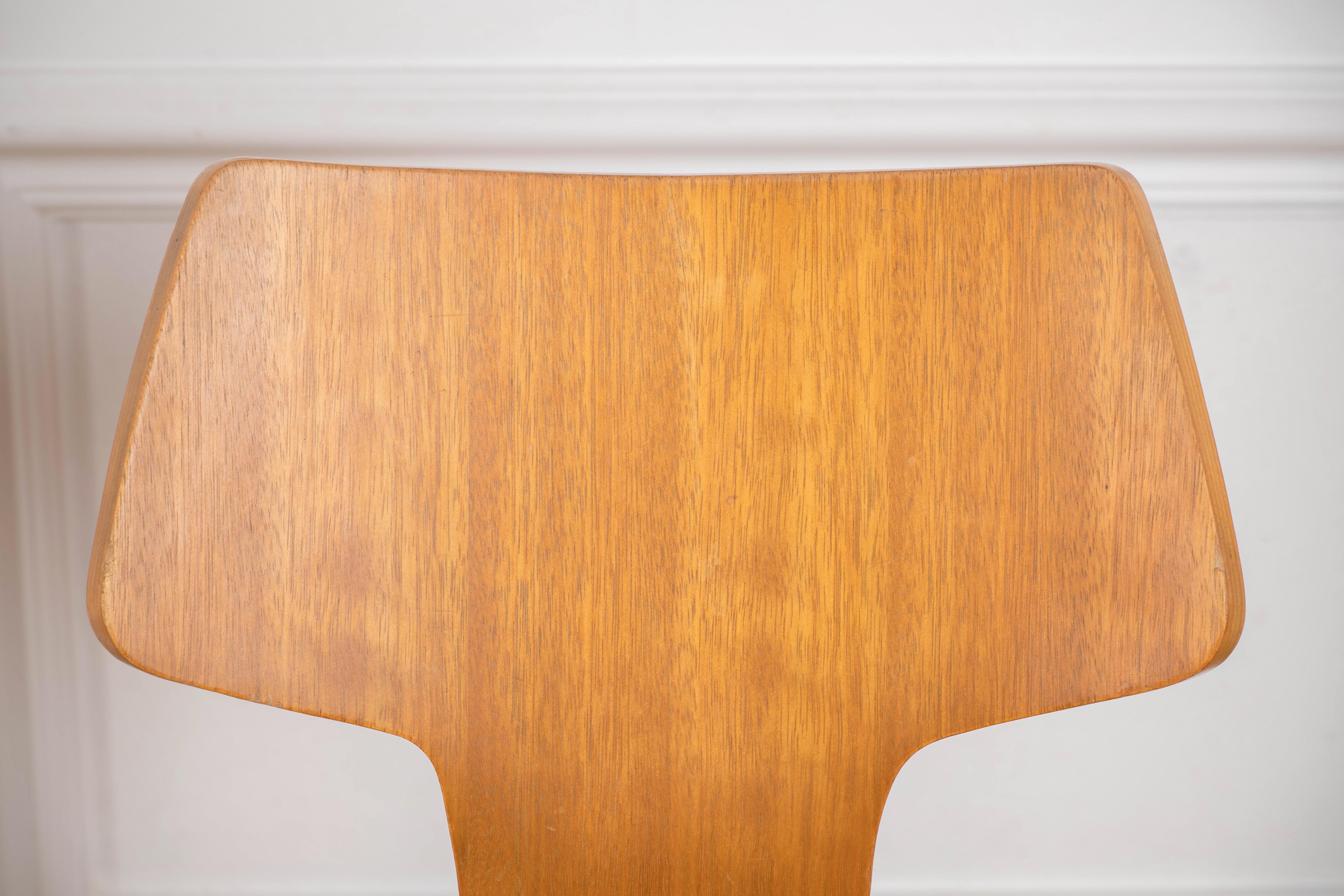 Retro Chairs Scandinavian Design 1960s by Alphons Loebenstein 4