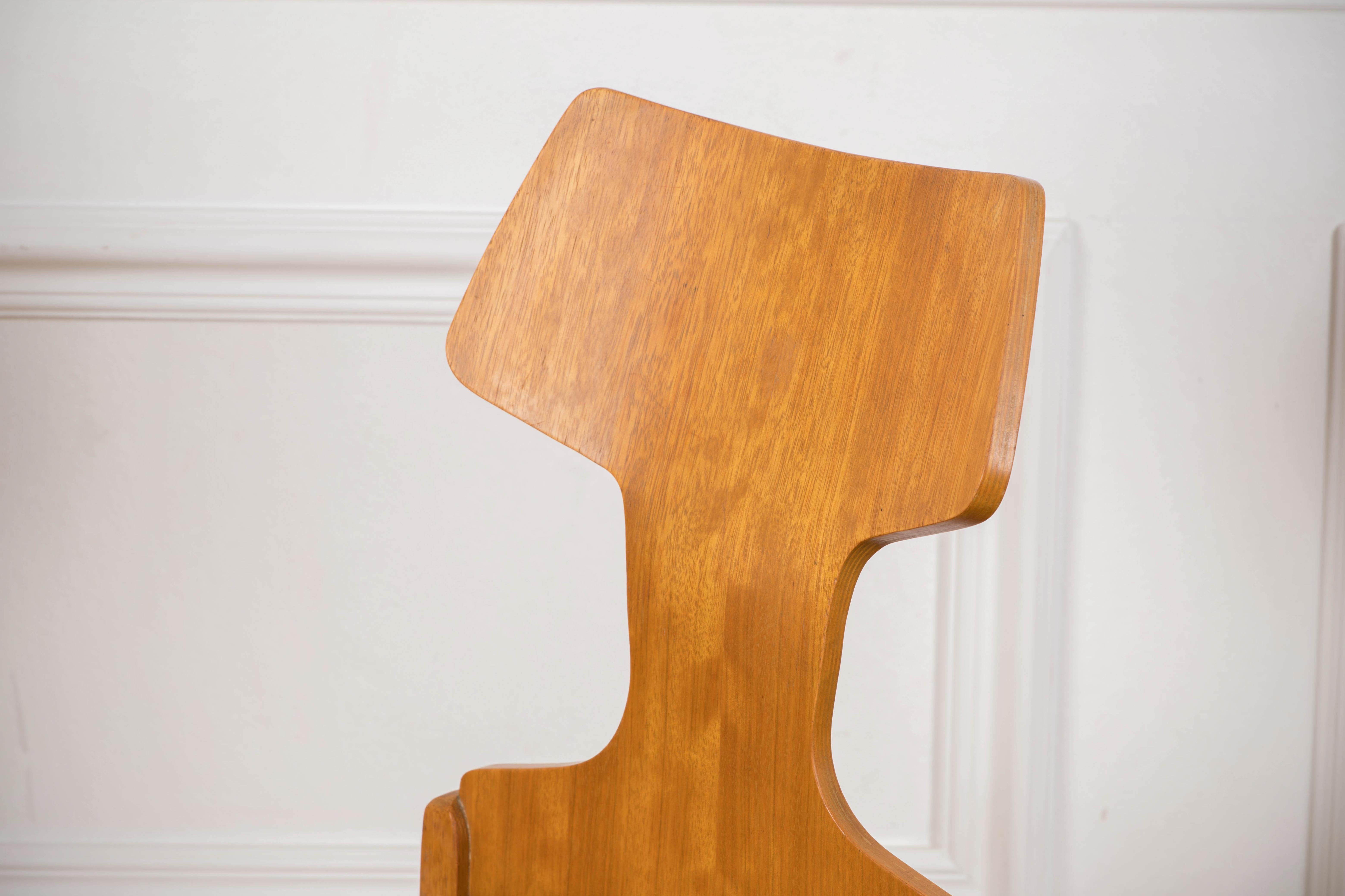 Retro Chairs Scandinavian Design 1960s by Alphons Loebenstein 7