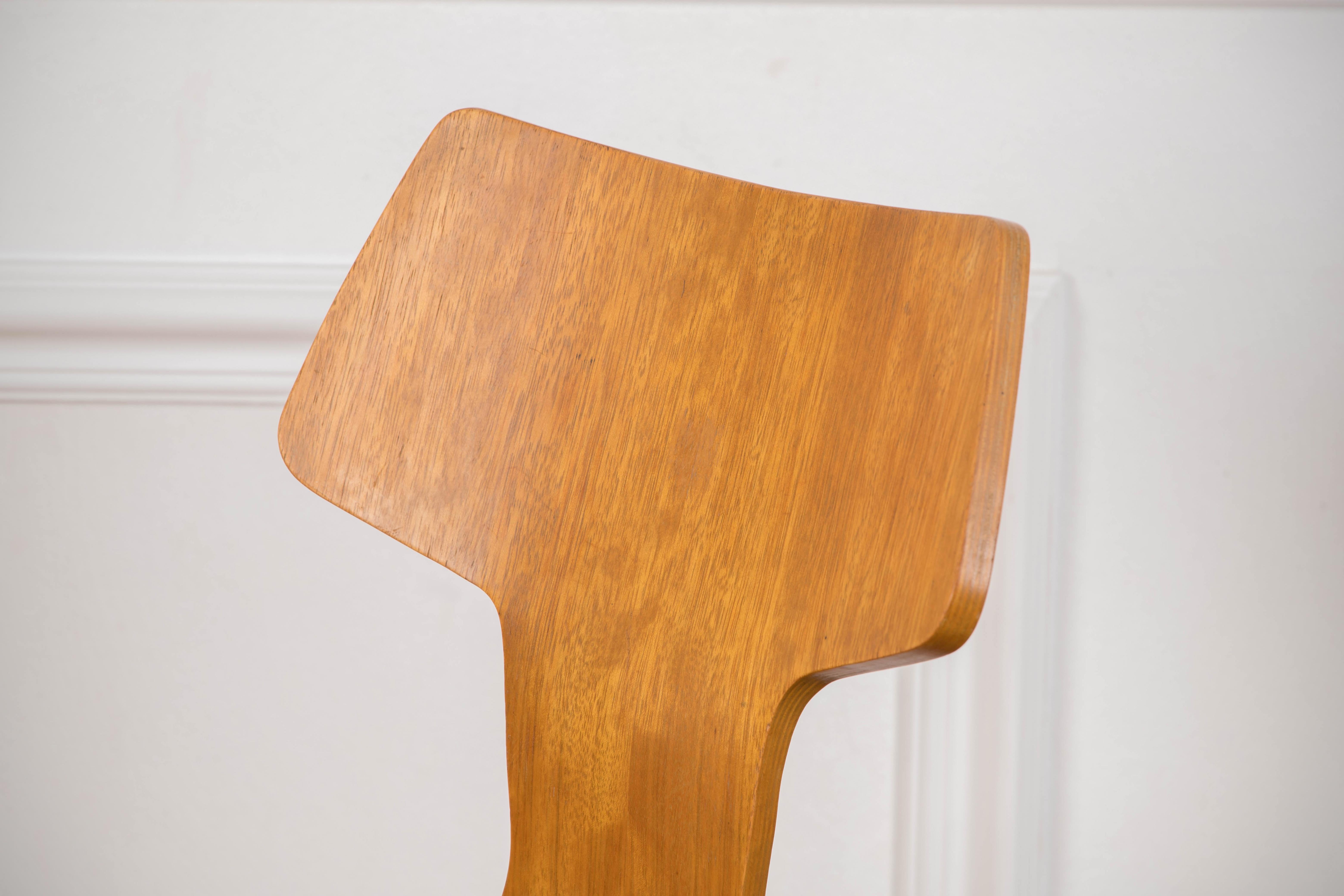Retro Chairs Scandinavian Design 1960s by Alphons Loebenstein 8
