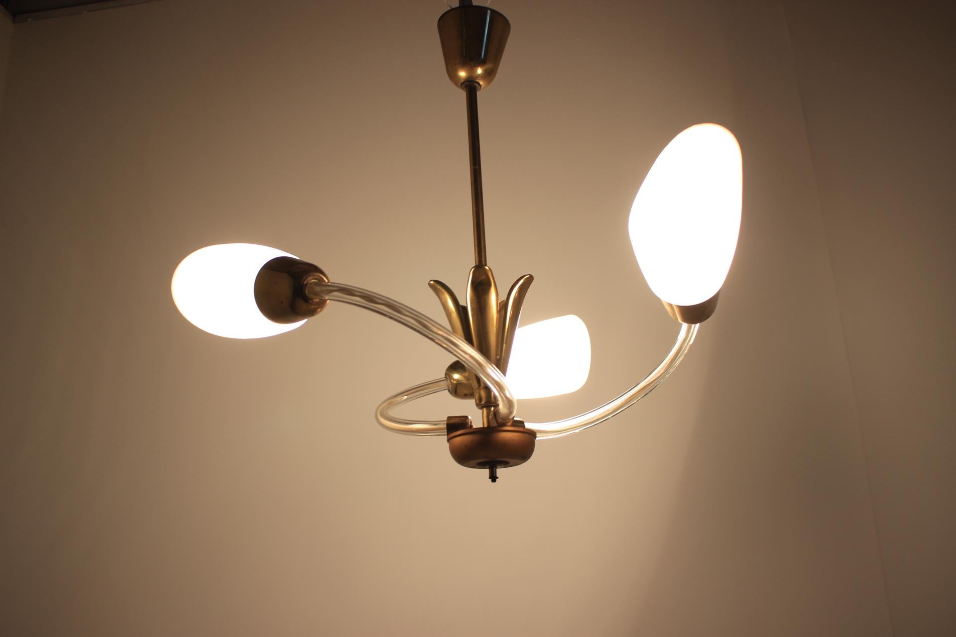 Lampadario retrò, anni '70 in vendita 3