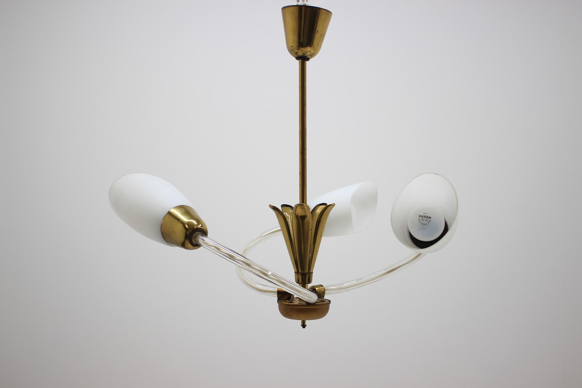 Mid-Century moderno Lampadario retrò, anni '70 in vendita