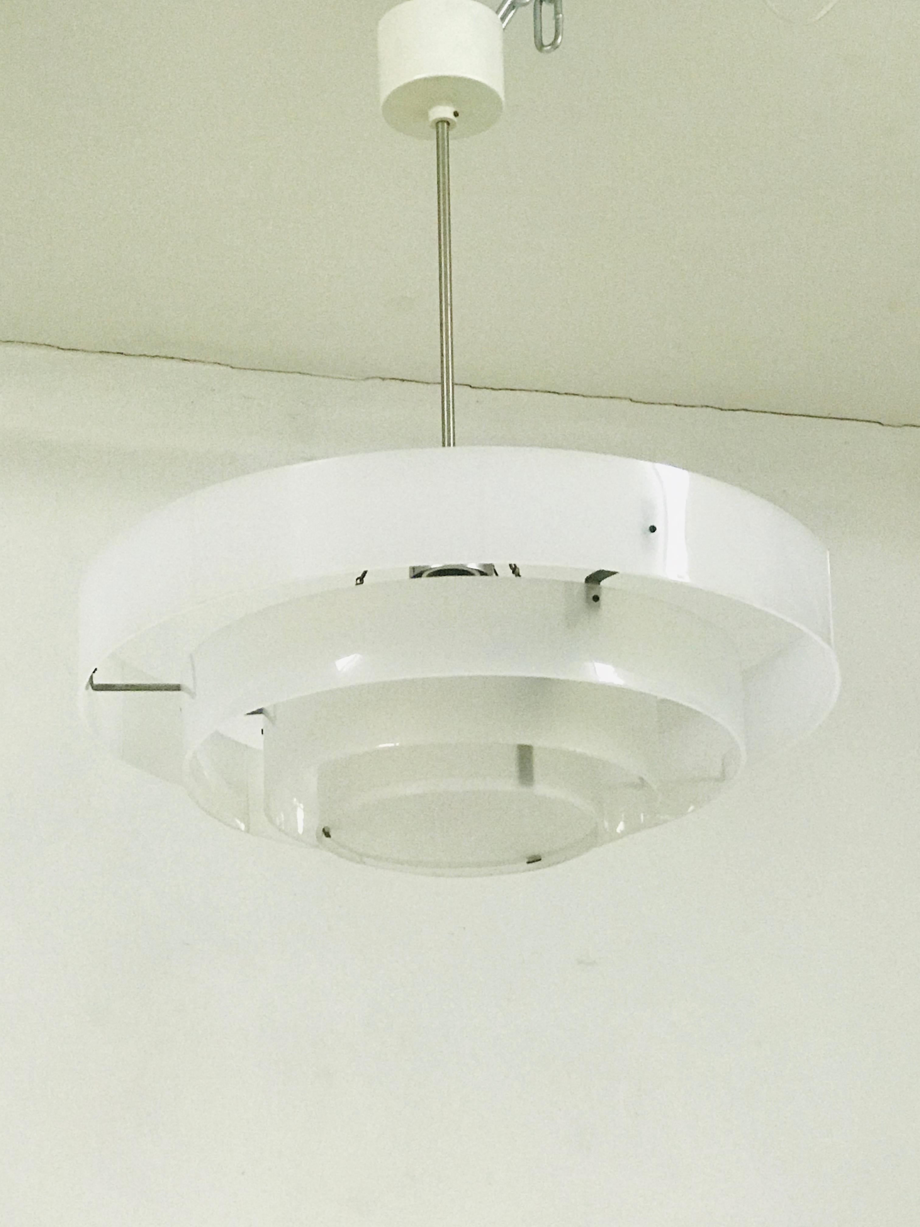 Plastic Retro Chandelier, 