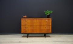 Retro Chest Of Drawers Danish Design Vintage Teak
