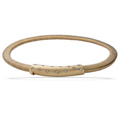 Retro Choker Necklace with Diamonds