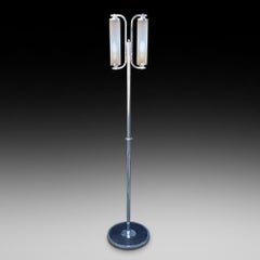 Retro Chrome Standard Lamp