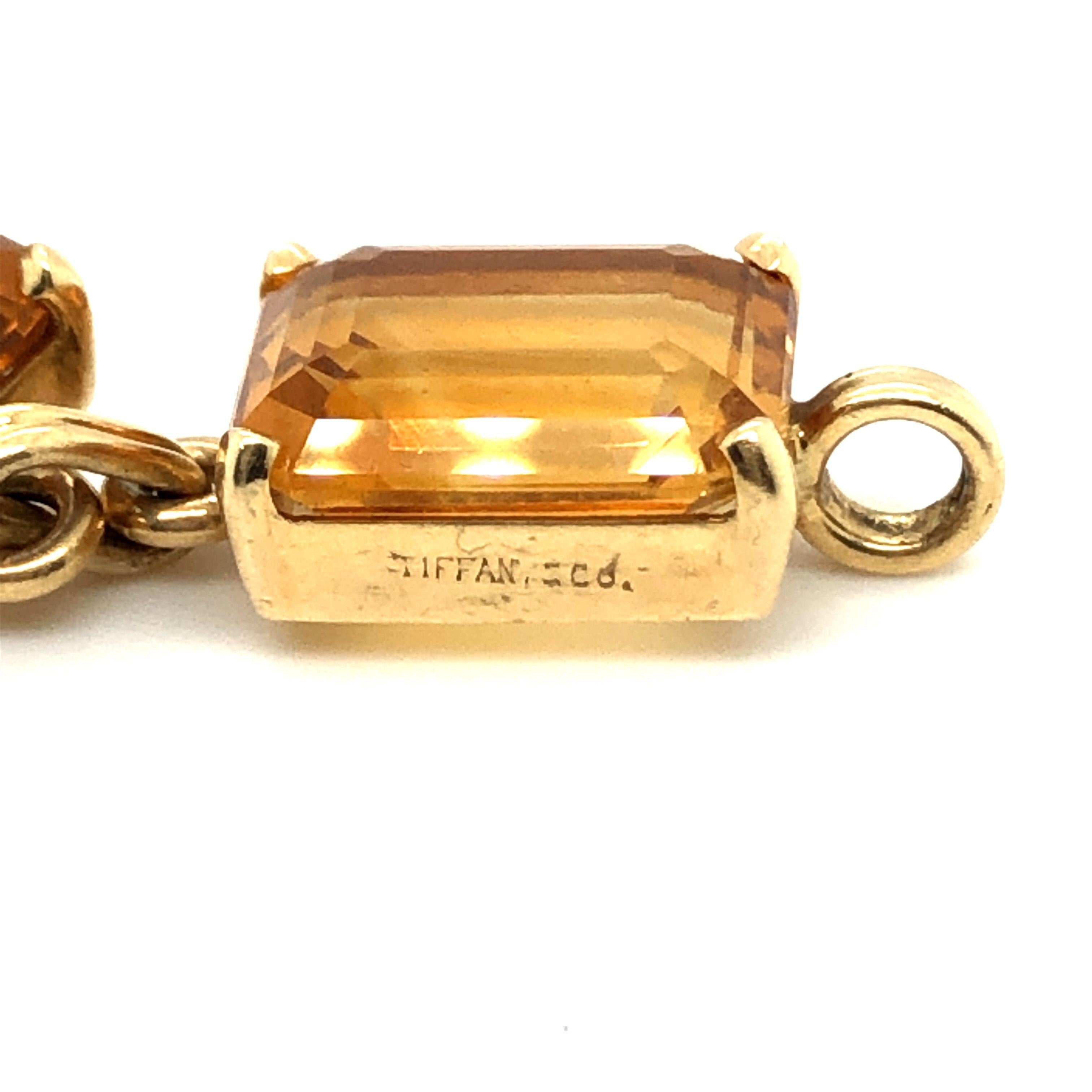 citrine bracelet gold