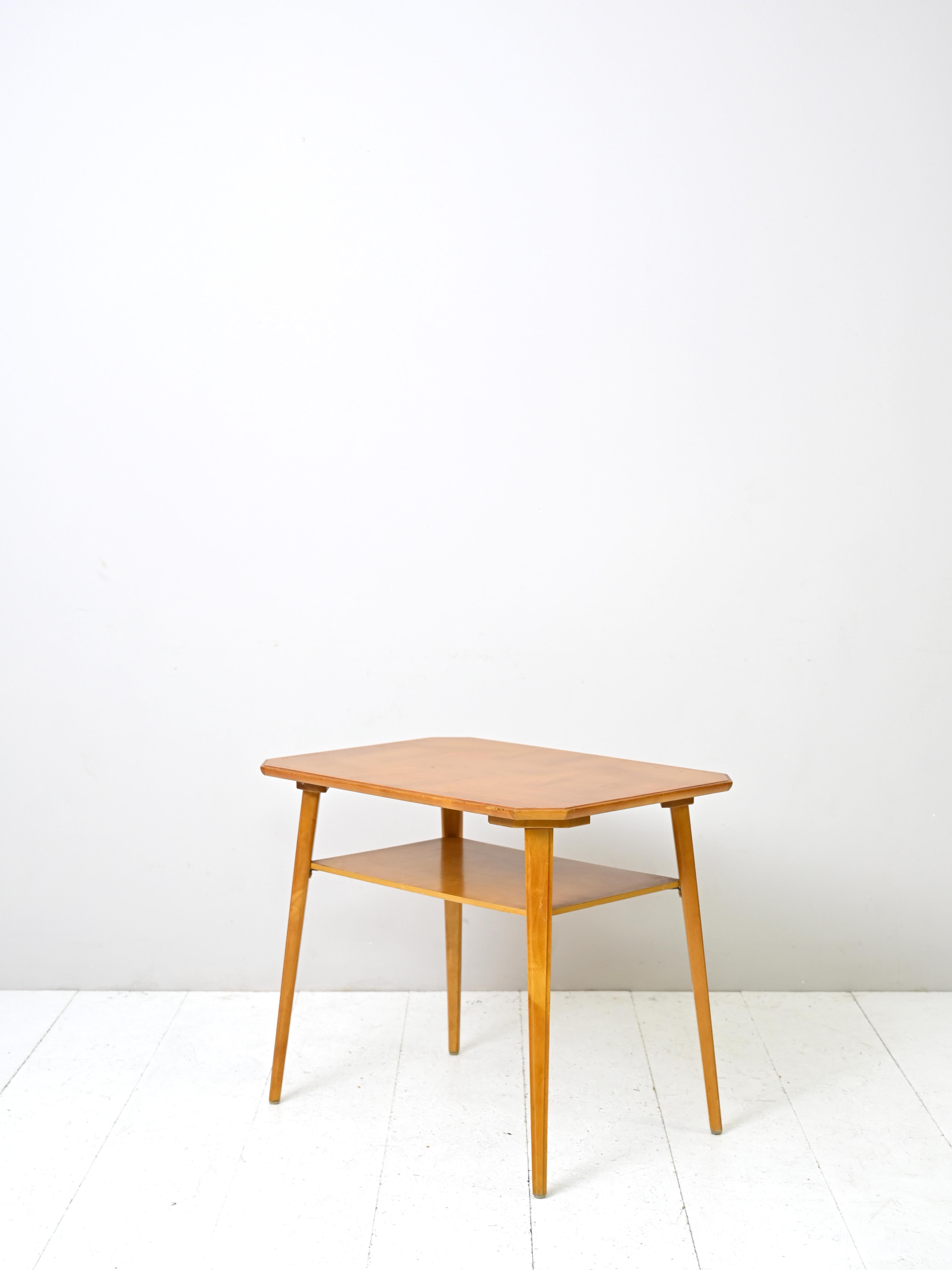 Scandinavian Retro Coffee Table for Living Room