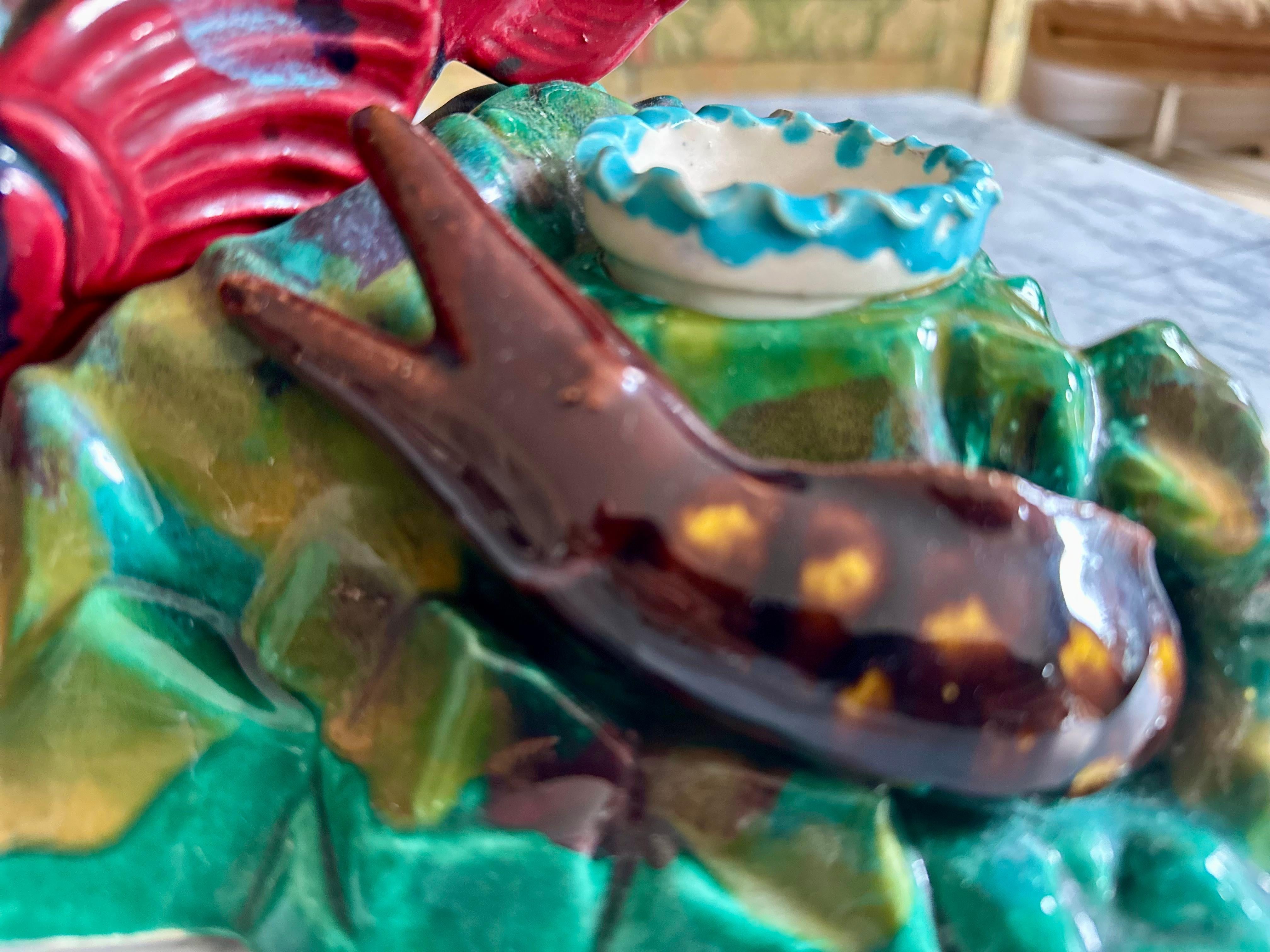 Retro Delight: Vallauris Style Ceramic Fish  For Sale 5
