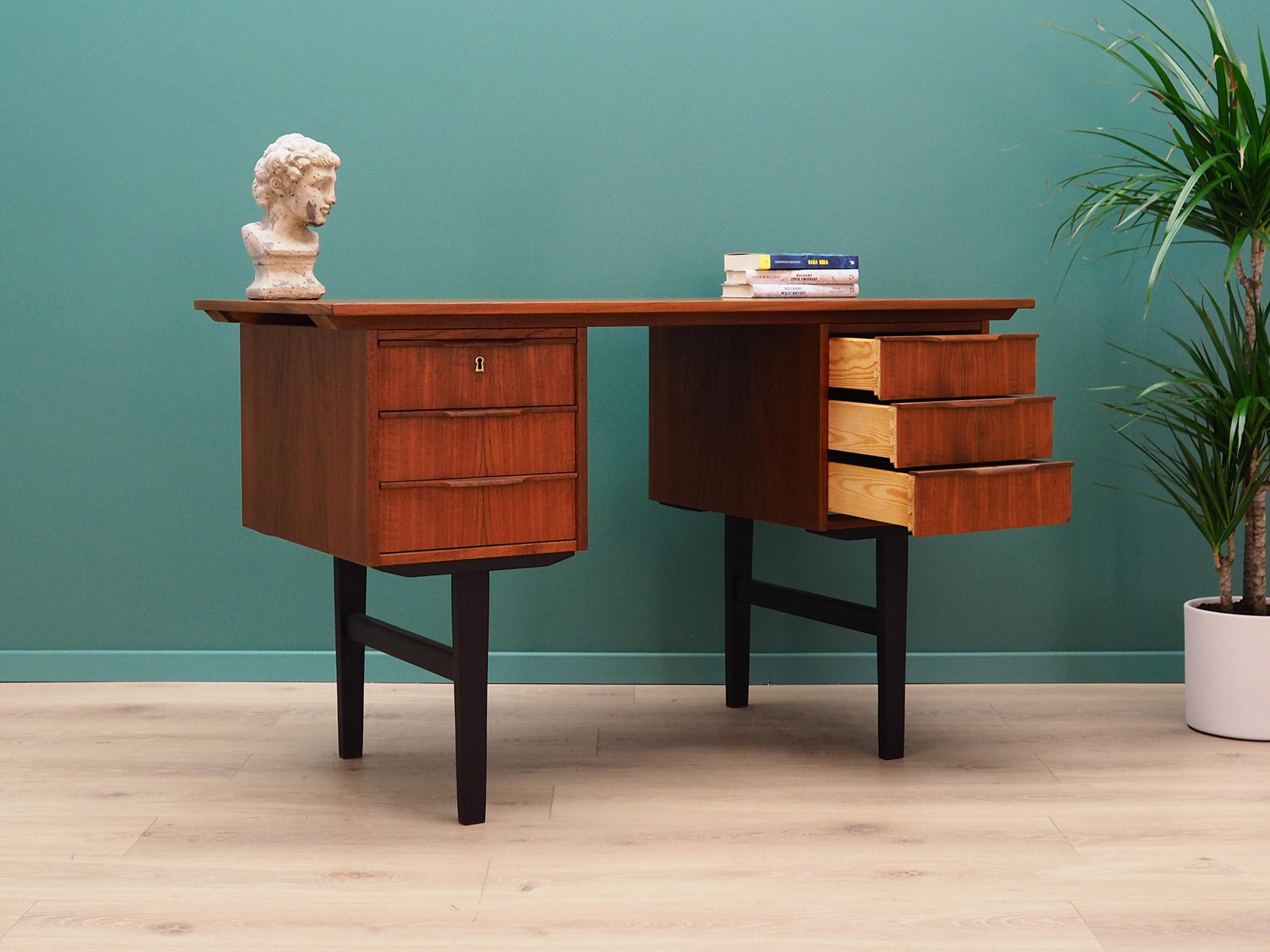 Danish Retro Desk Scandinavian Design, 1960-1970