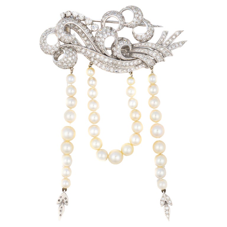 Brooch Cascade 25 For Sale on 1stDibs