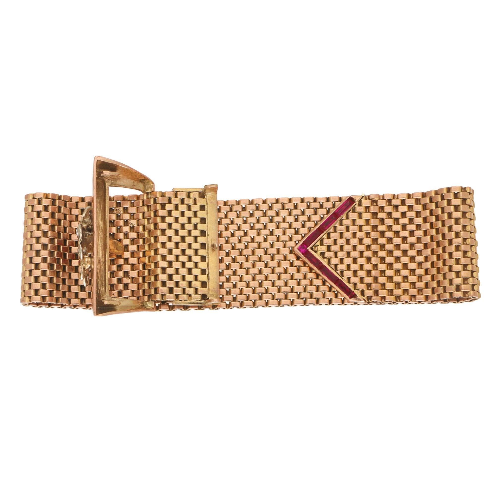 rose gold diamond belt