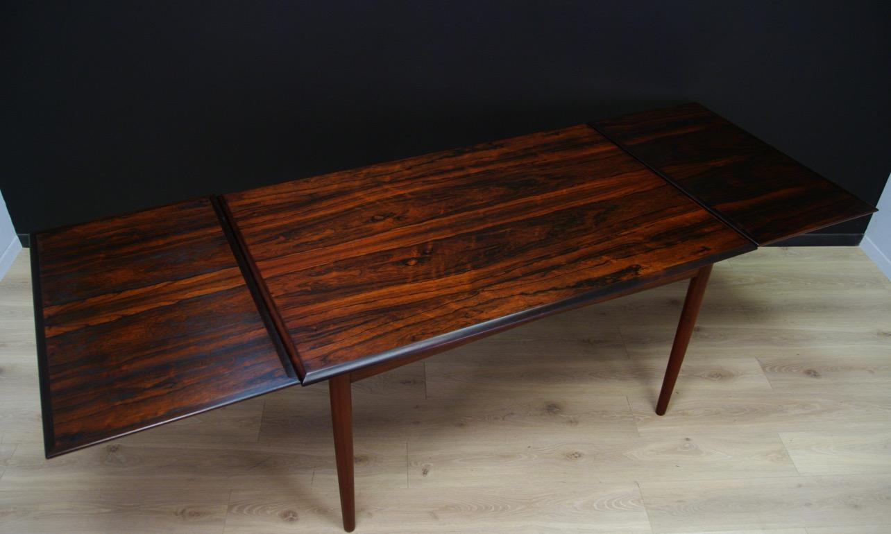 Late 20th Century Retro Dining Table Rosewood Vintage Danish Design