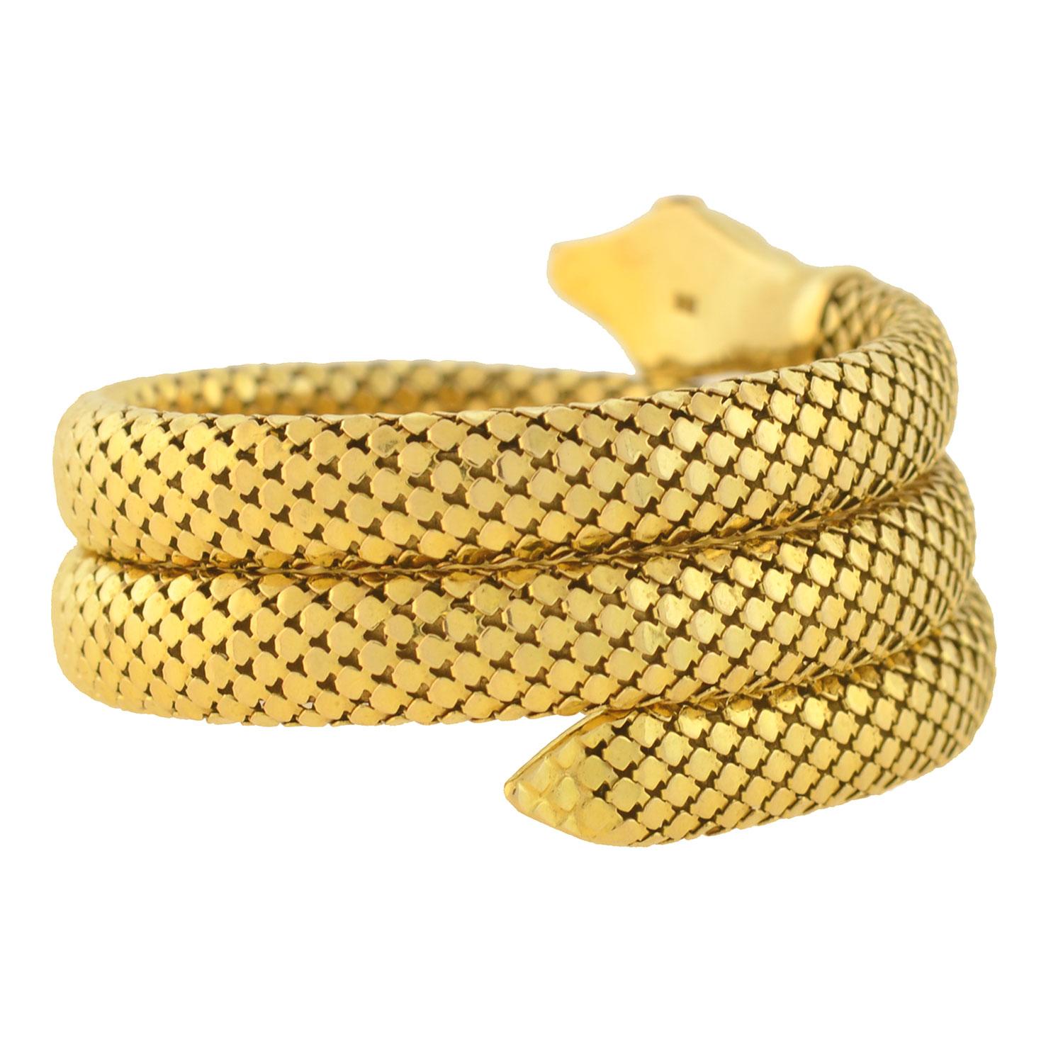 flexible snake bracelet