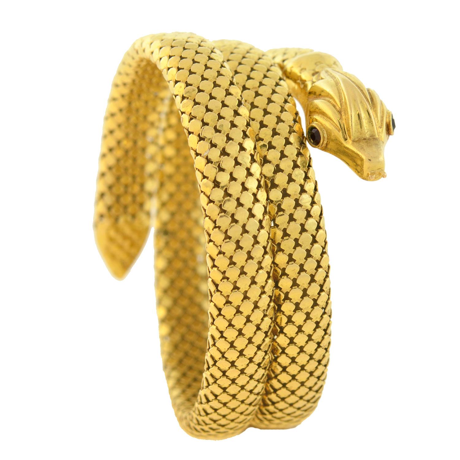 wrap around snake bracelet