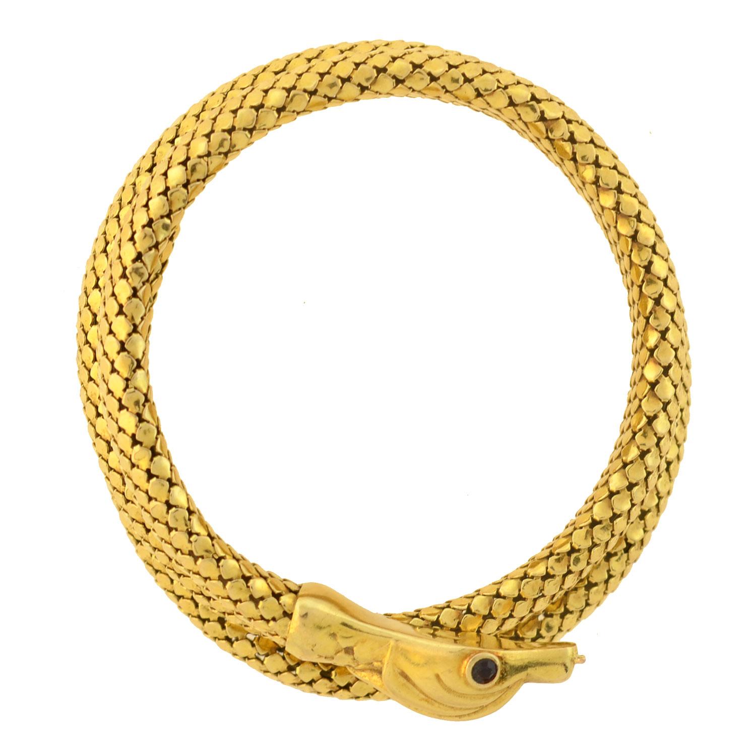 snake wrap around bracelet
