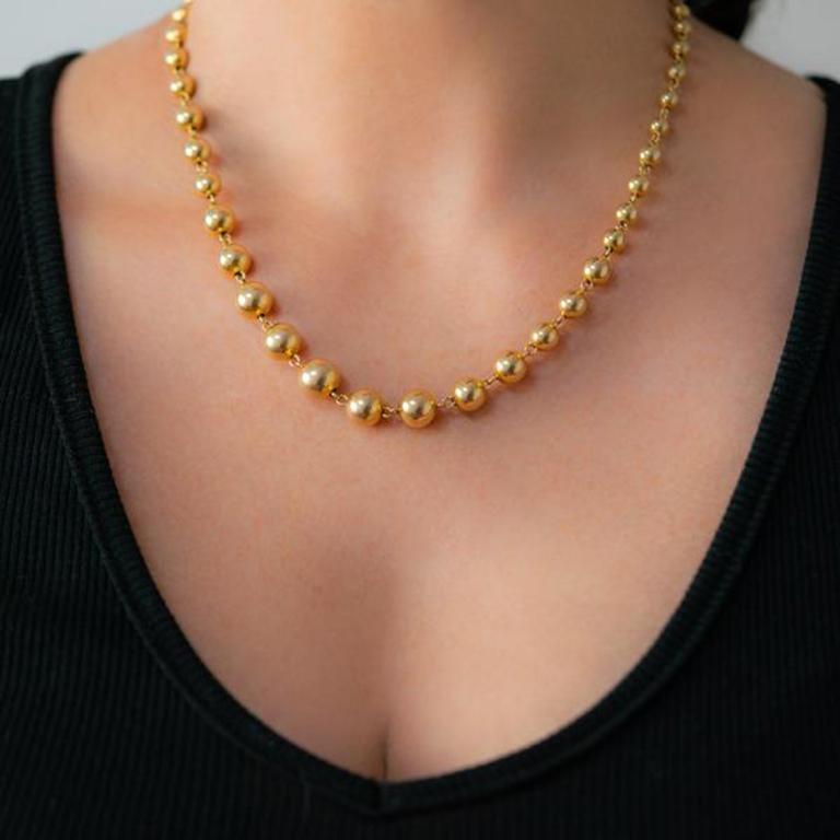 faceted ball chain