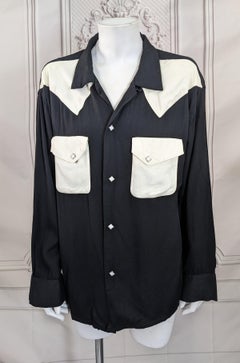 Retro Gabardine Cowboy Shirt