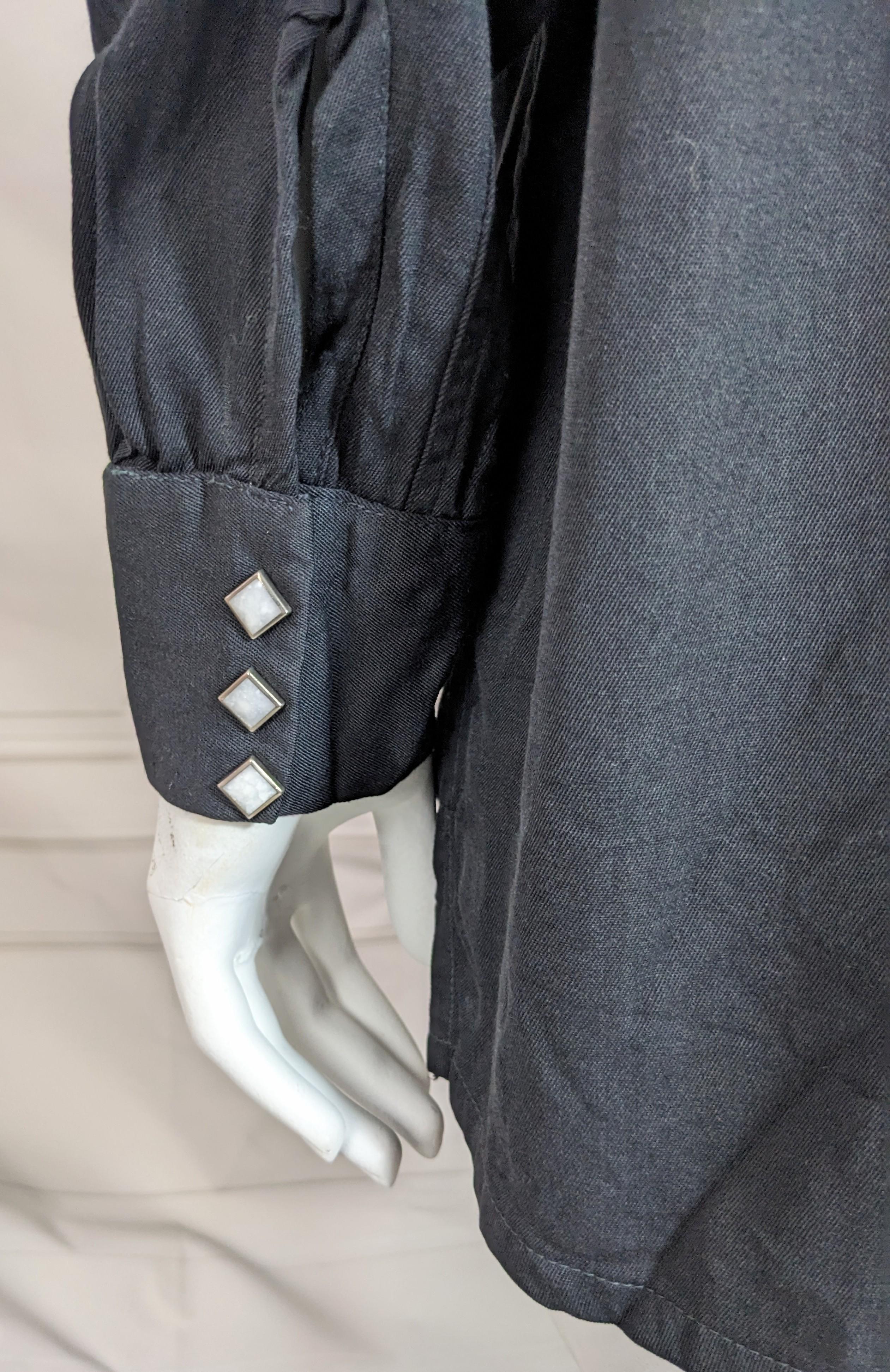 Camicia da cowboy in gabardine retrò in vendita 1