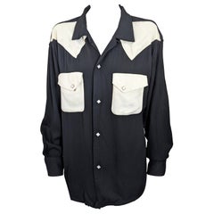 Retro Gabardine Cowboy Shirt