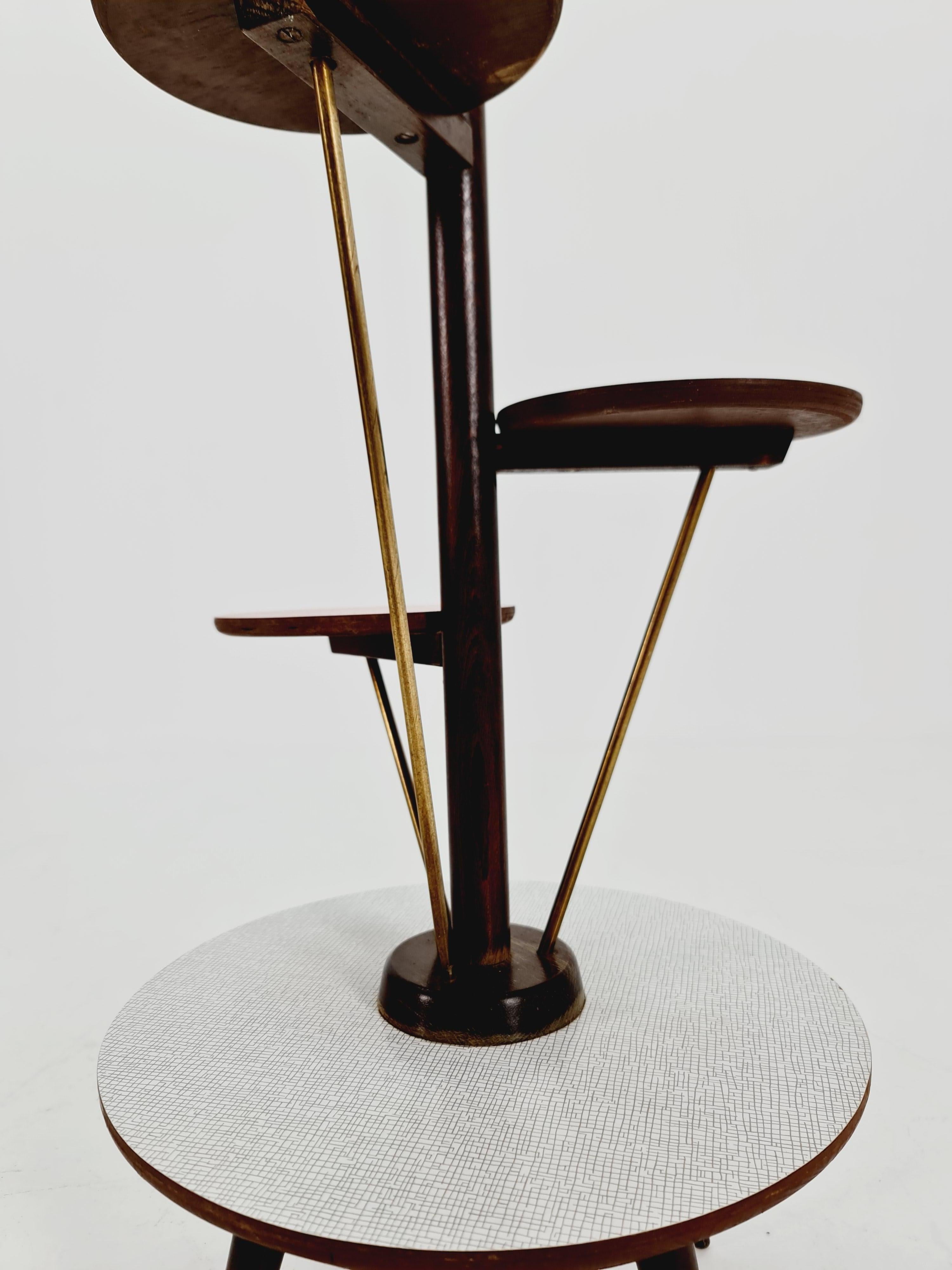 Retro German Plant Stand/ Flower Table or side Table by Opal in 1950s en vente 3