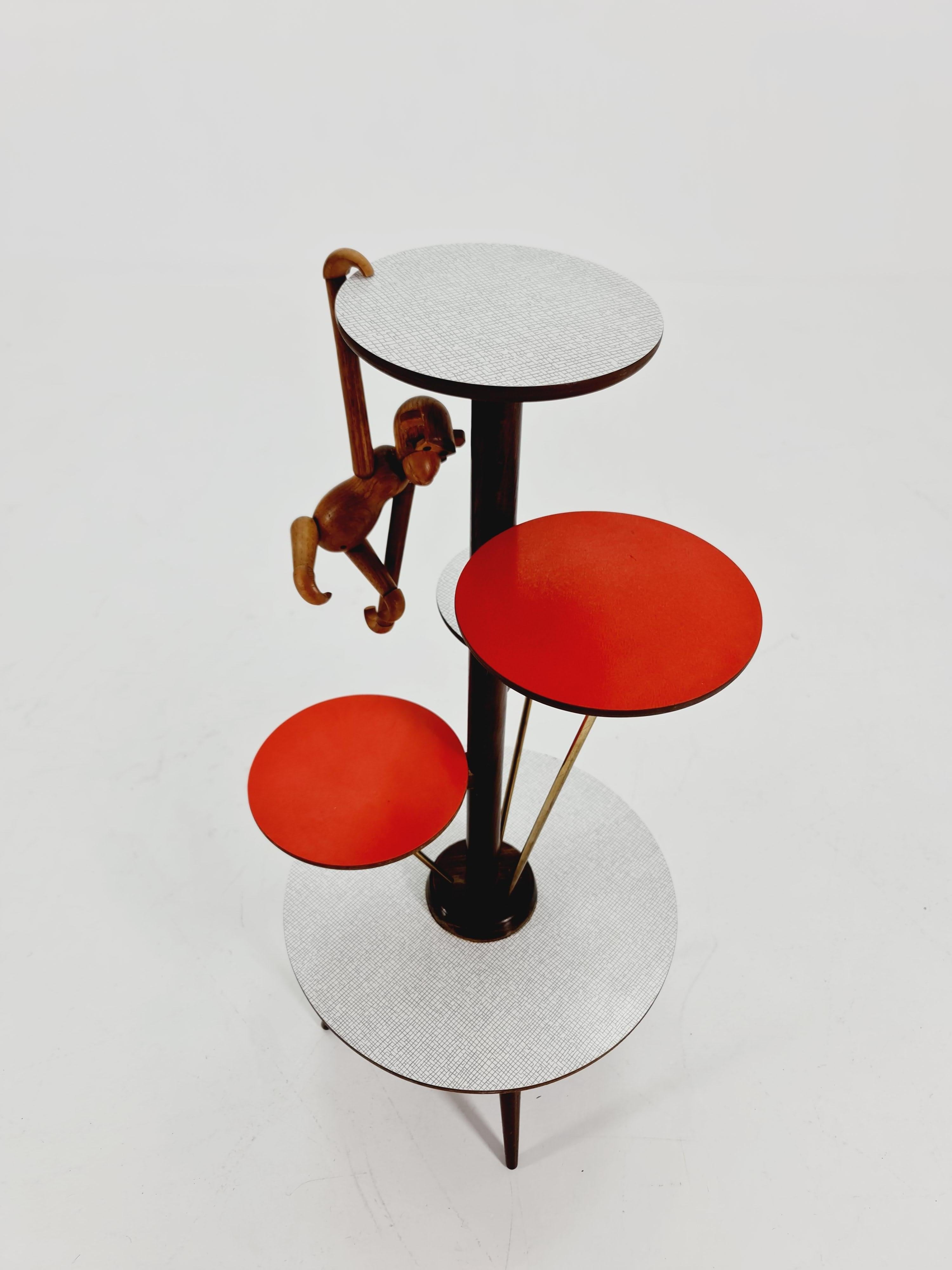 Retro German Plant Stand/ Flower Table or side Table by Opal in 1950s en vente 5