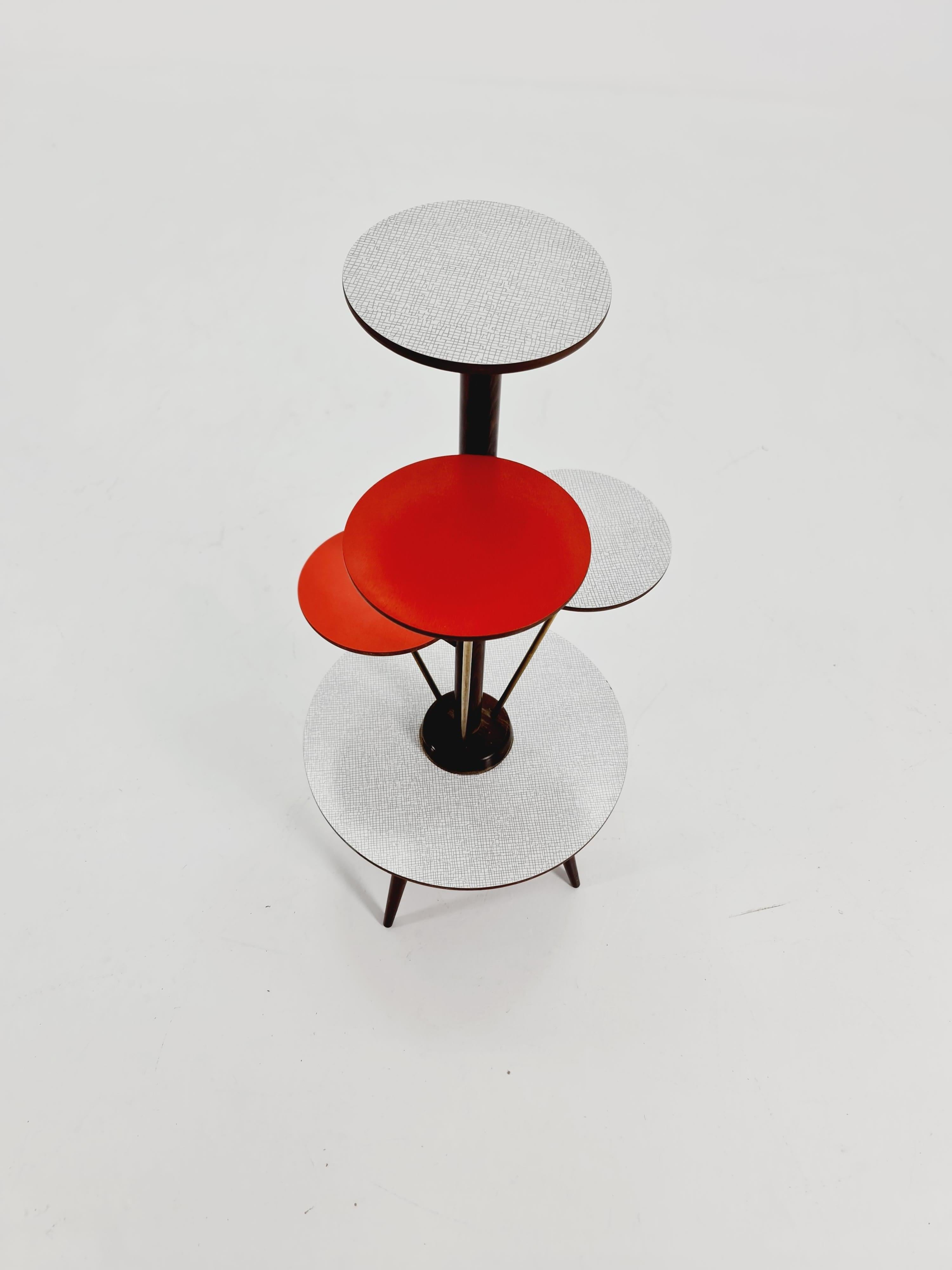 Retro German Plant Stand/ Flower Table or side Table by Opal in 1950s en vente 7