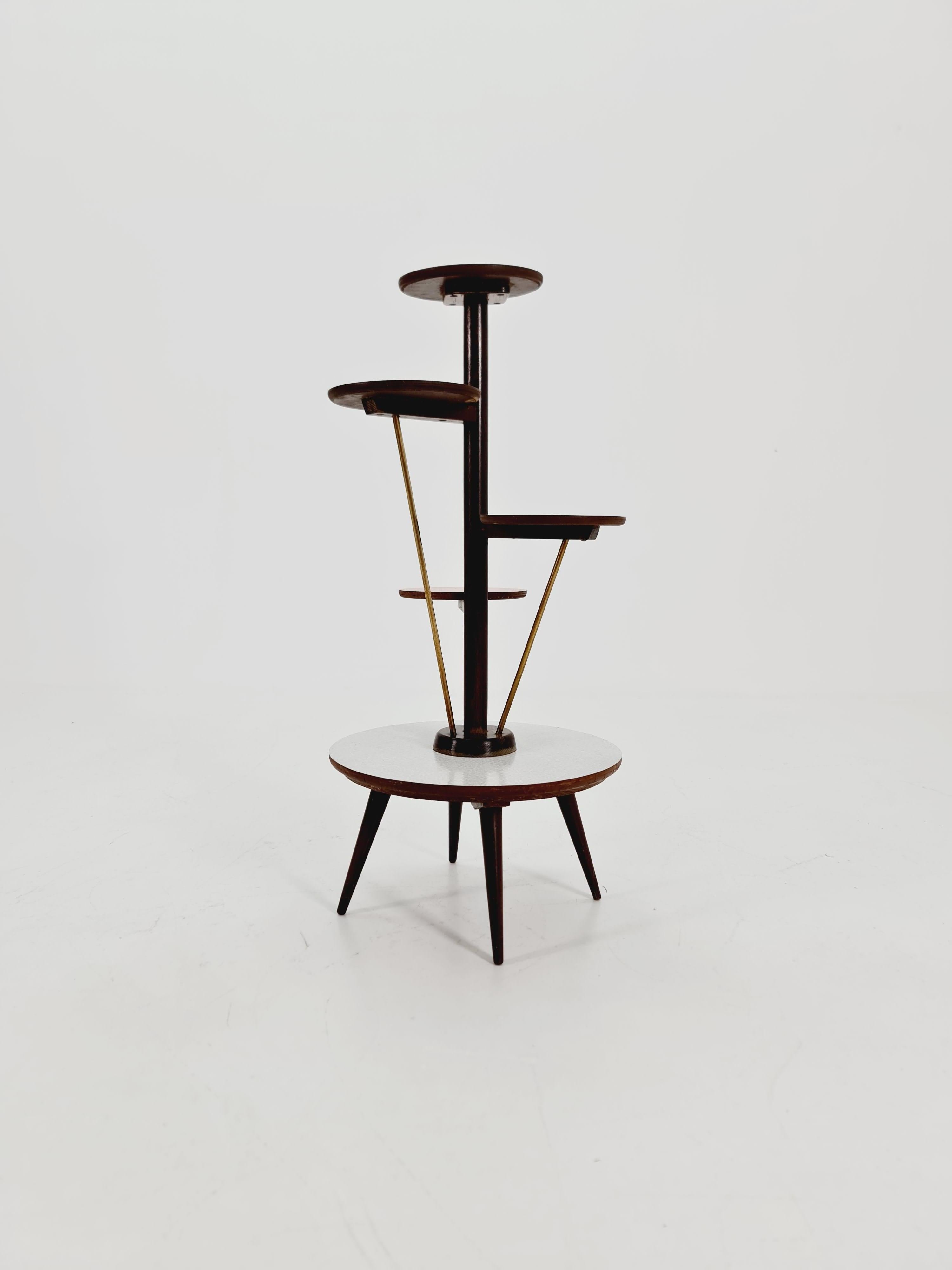 Retro German Plant Stand/ Flower Table or side Table by Opal in 1950s Bon état - En vente à Gaggenau, DE