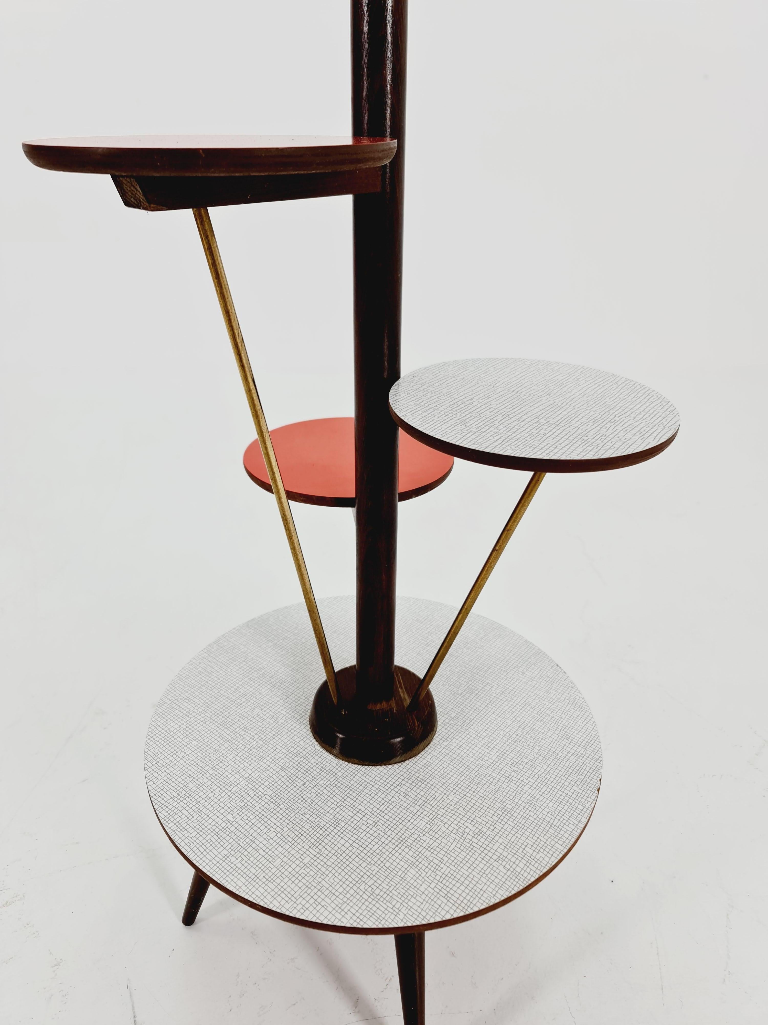 Retro German Plant Stand/ Flower Table or side Table by Opal in 1950s en vente 1