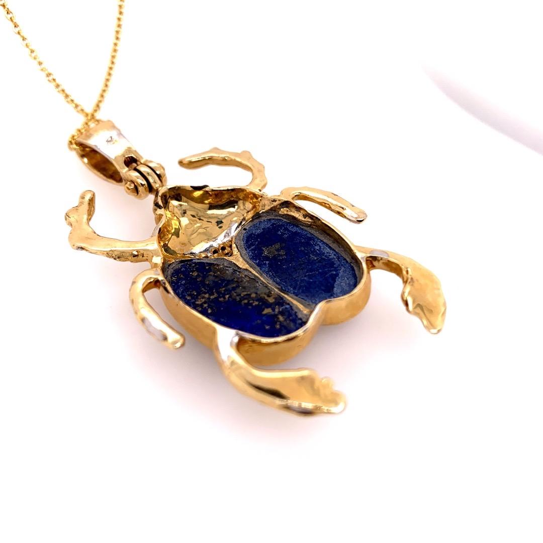 beetle necklace