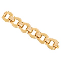 Retro Gold Link Bracelet