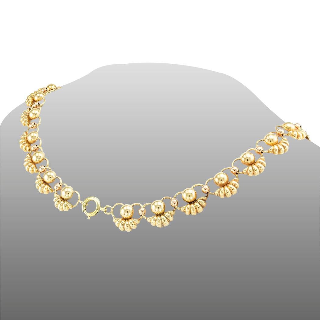 vintage gold necklace