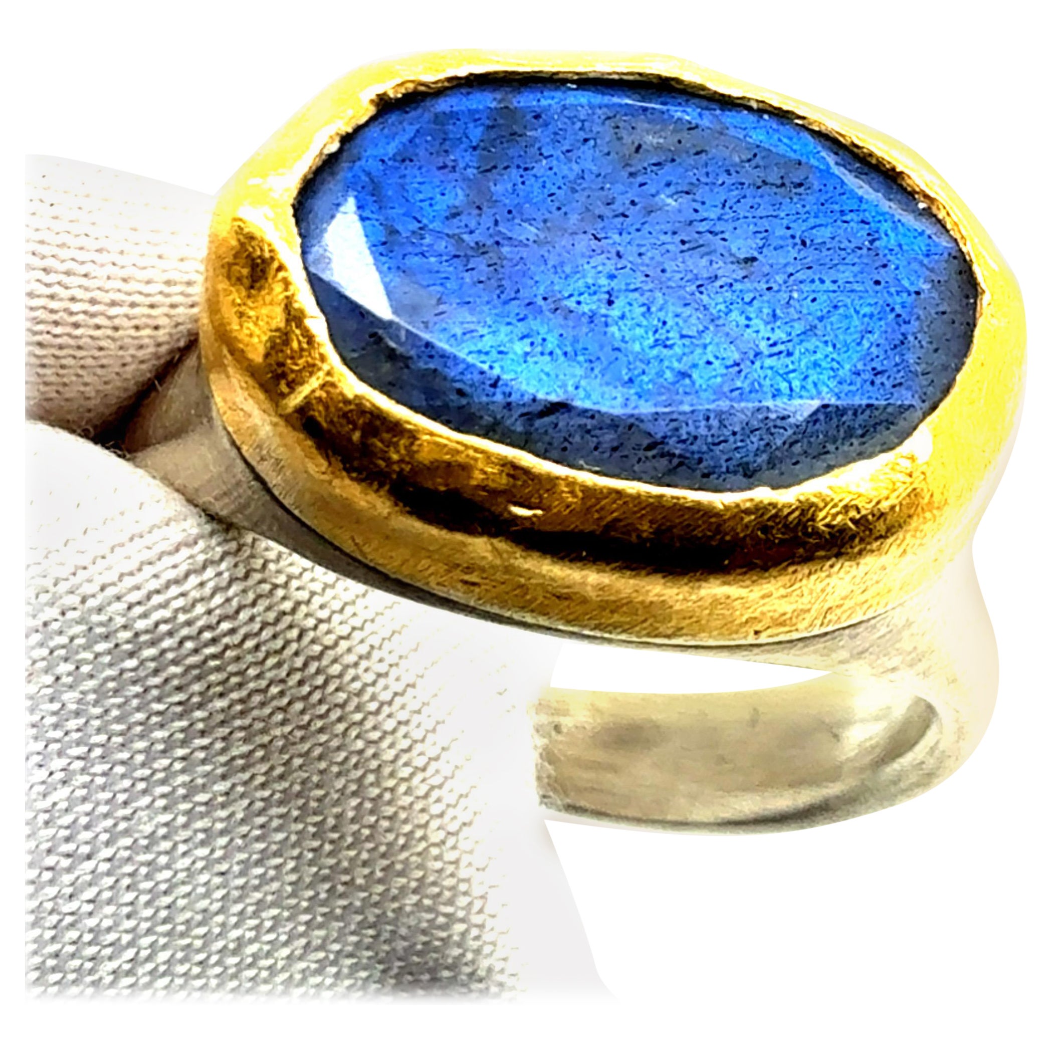 Labradorite Cocktail Rings