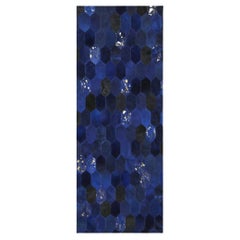 Retro Inspired Customizable Hornet Blue Cowhide Runner X-Large