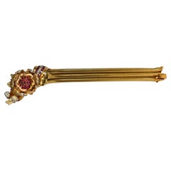 Retro Damen 14K Goldarmband / Armbanduhr