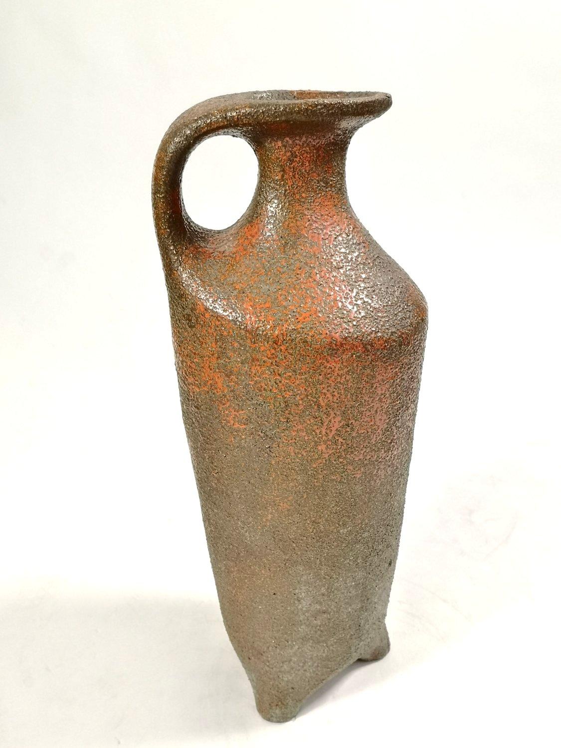 Mid-Century Modern Retro large Pesthidegkút floor vase designed by Margit Csizmadia from 1967 For Sale