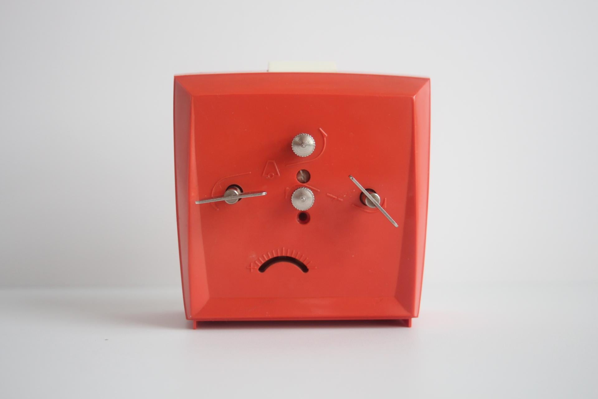Retro mechanical alarm clock PRIM, Czechoslovakia, 1970s. For Sale 1