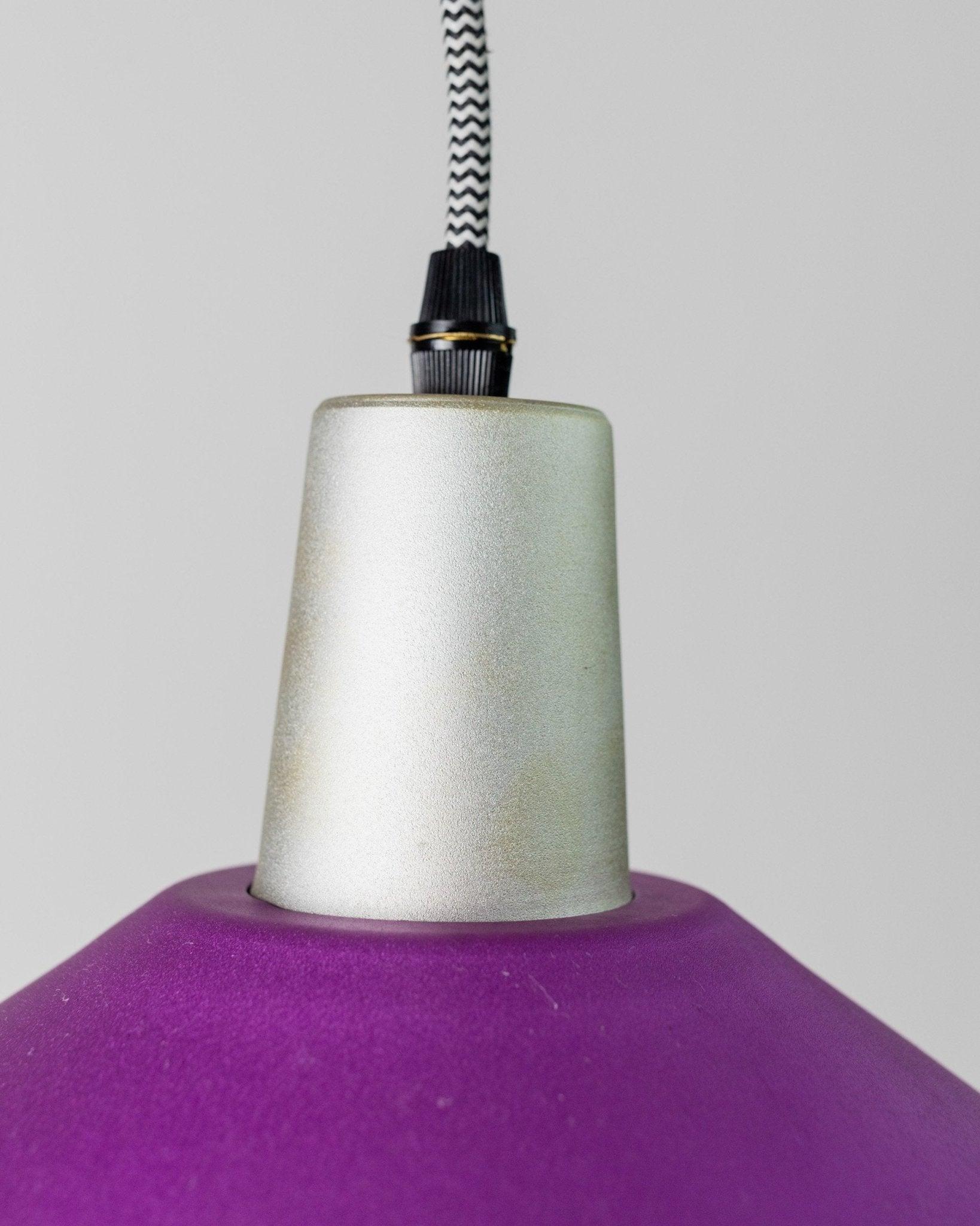 Metallo Lampada da soffitto retrò in metallo stile Memphis postmoderno, anni '80 in vendita