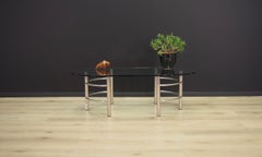 Retro Metal Coffee Table 1960s Danish Design Vintage