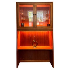 Retro Mid Century 1960’s G Plan Teak Bookcase Display Storage Cabinet